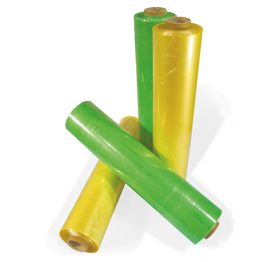 Die VCI-Stretchfolie stabilisiert Ihre Ware auf der Palette und schtzt metallische Teile vor Korrosion