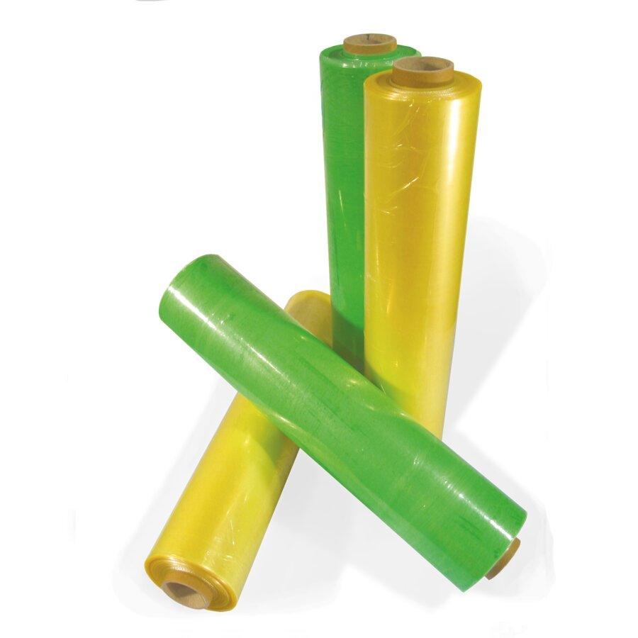 Die VCI-Stretchfolie stabilisiert Ihre Ware auf der Palette und schtzt metallische Teile vor Korrosion