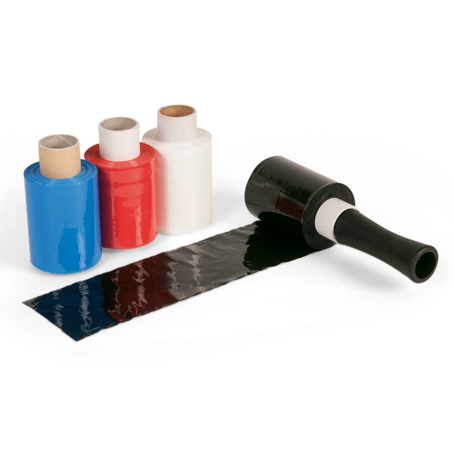 Ministretchfolie farbig zum Bndeln und Markieren