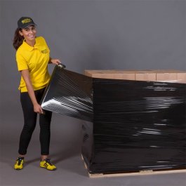 Handstretchfolie, schwarz