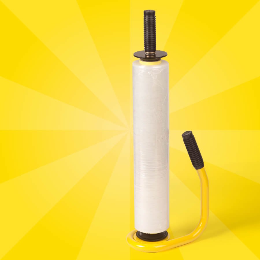 Spar-Set Handstretchfolie Standard + Abroller Premium