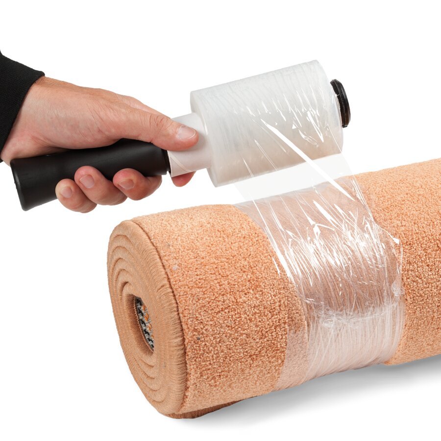 Mini-Stretchfolien Spar-Set inklusive Abroller eignet sich auch optimal zum Bndeln von Produkten