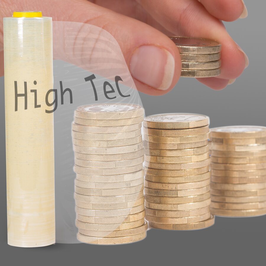 Kostenersparnis dank hoher Dehnbarkeit