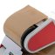 Die Gummirolle h�lt das Klebeband sicher in Position