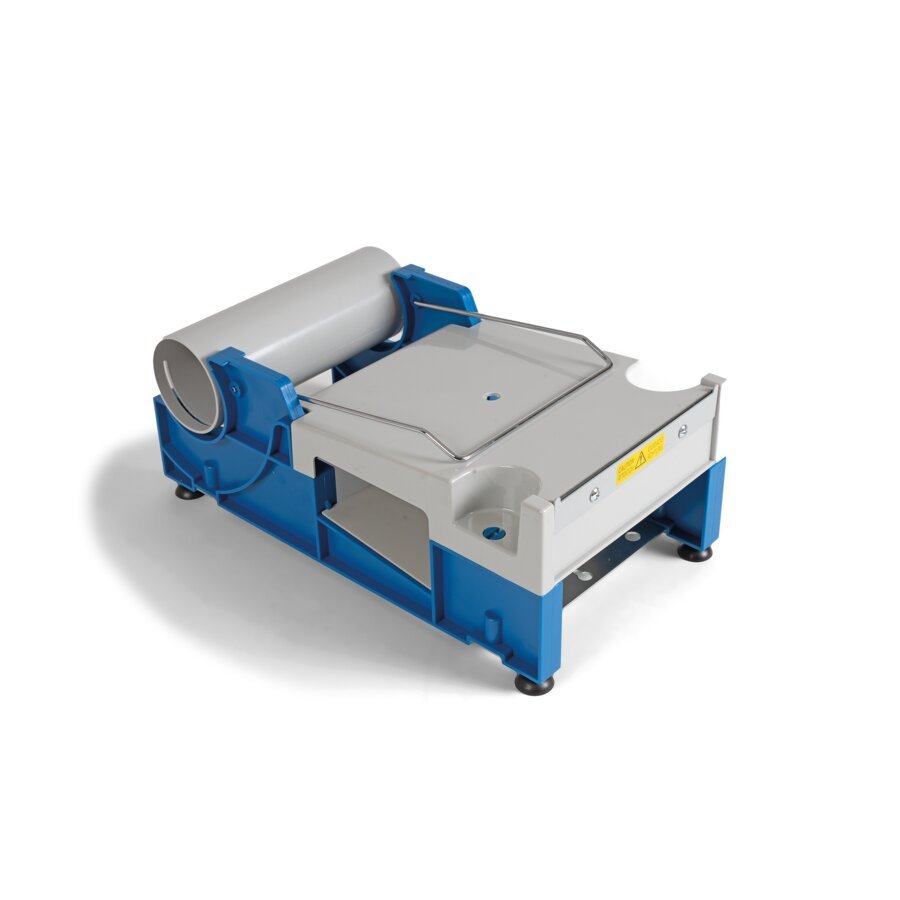 Stabiler, langlebiger Abroller für Etikettenschutzfolie Stabiler, langlebiger Abroller für Etikettenschutzfolie