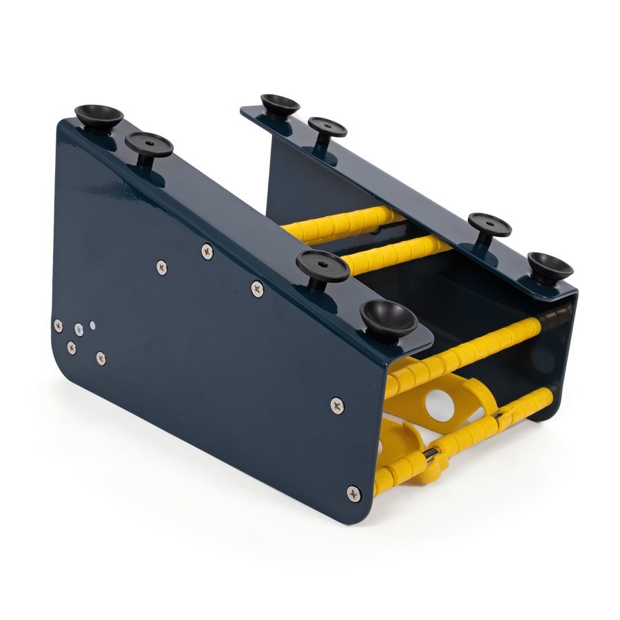 Aufnahme Unterseite mit Saugnpfen fr sicheren Halt