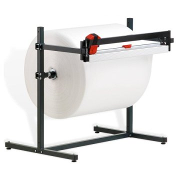 Schneidständer SYSTEM 2000 zum Sichern und Konfektionieren von Folie, Papier oder Rollenwellpappe