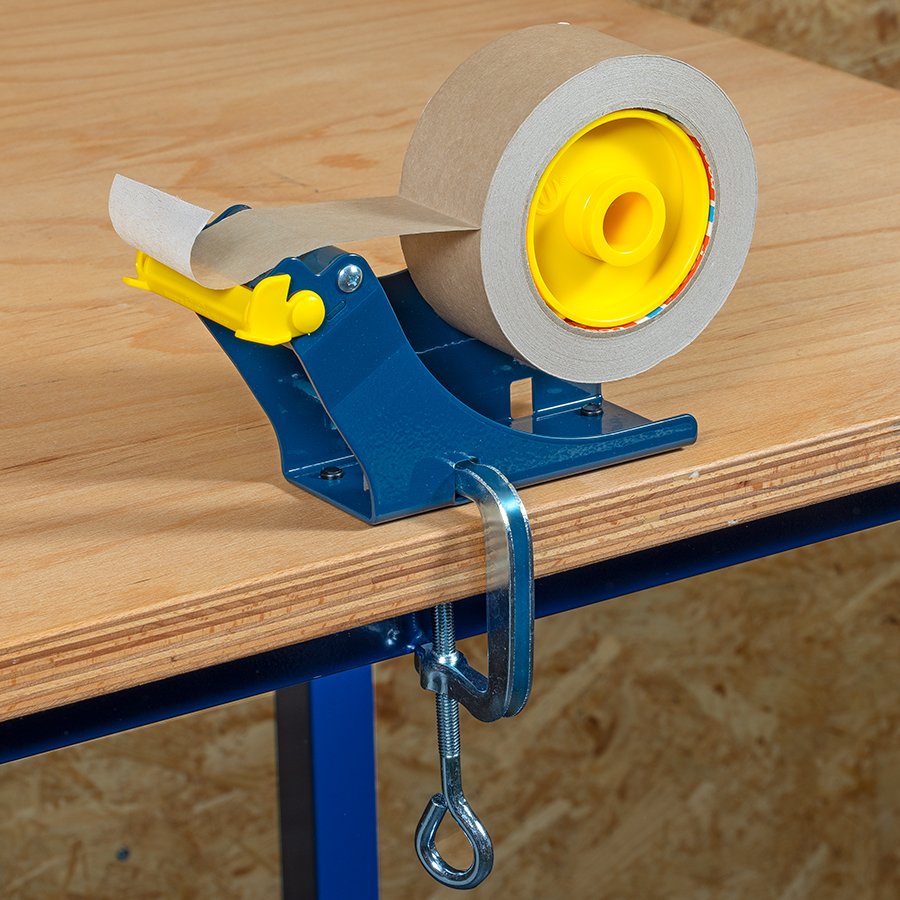 Mit integriertem Schraubstock fr Arbeitsplatten bis 60mm Dicke