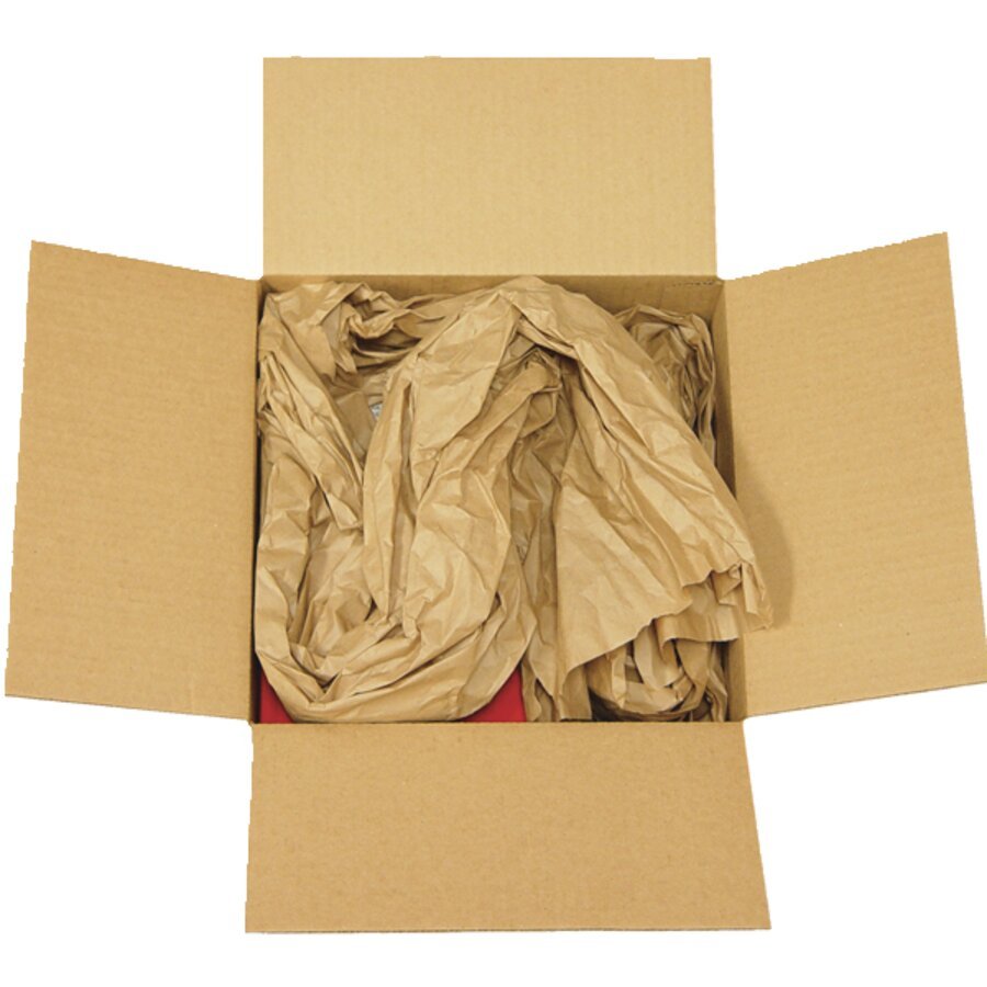 In Kombination mit einem Wellpapp-Faltkarton entsteht eine umweltfreundliche Einstoff-Verpackung In Kombination mit einem Wellpapp-Faltkarton entsteht eine umweltfreundliche Einstoff-Verpackung