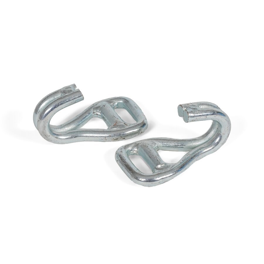 Stabile Spitzhaken aus massivem Stahl zur Ladungssicherung mit Lashband