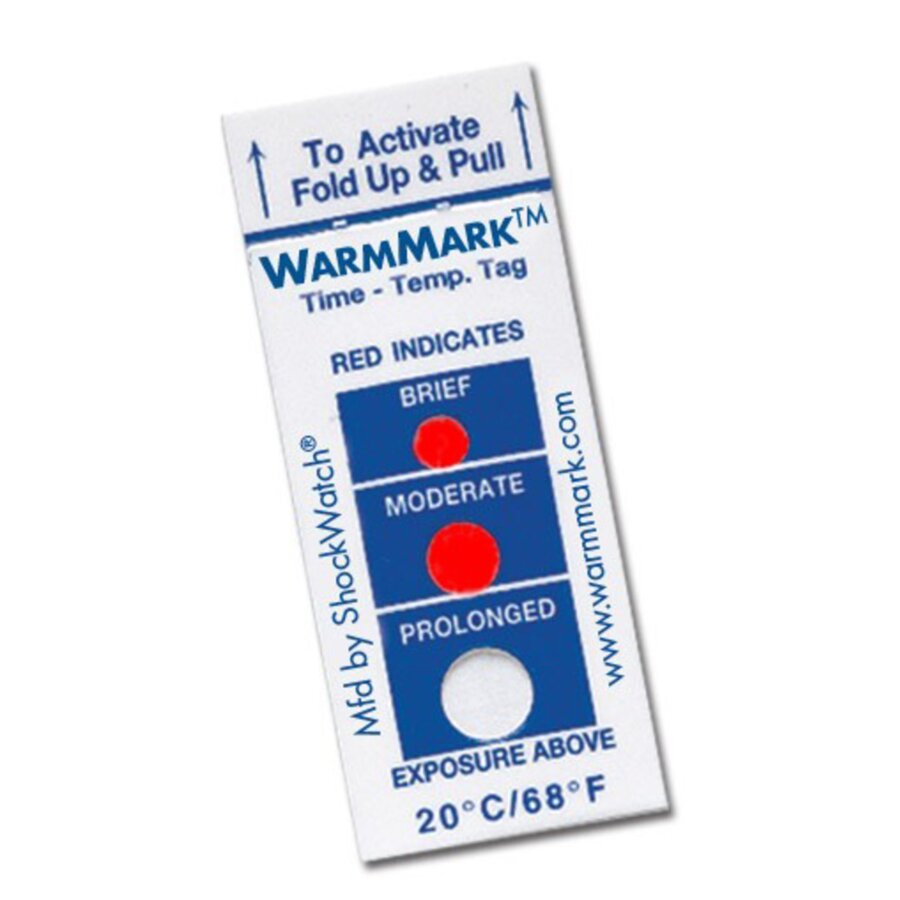 Rote Verfrbung: Ihr Produkt wurde nicht den zulssigen Temperaturen entsprechend gelagert oder transportiert