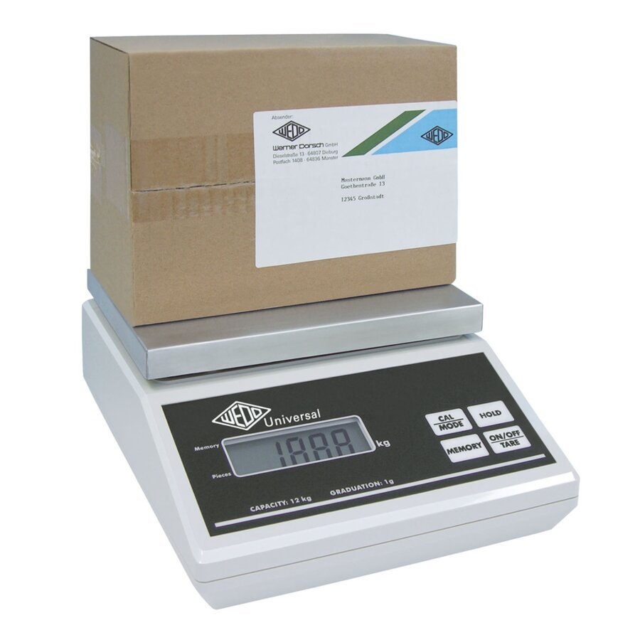Wäge- und Stückzählwaage WEDO UNIVERSAL Wäge- und Stückzählwaage WEDO UNIVERSAL