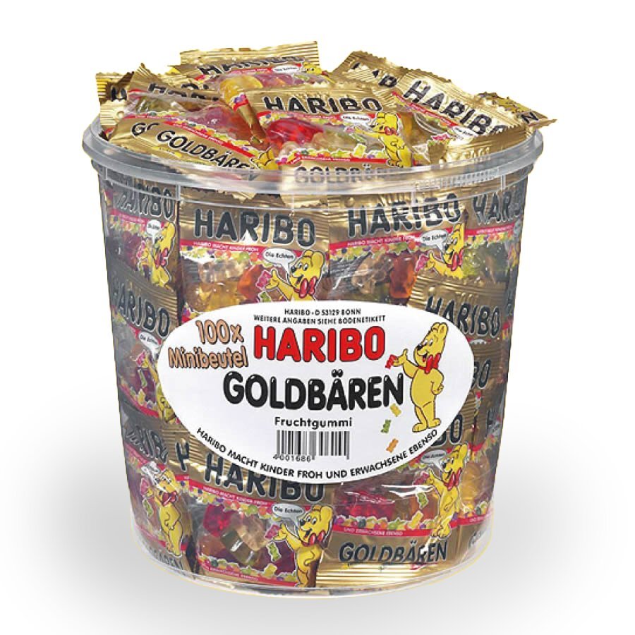 Fllpapier-Spender + Packpapier + Haribo Spar-Set