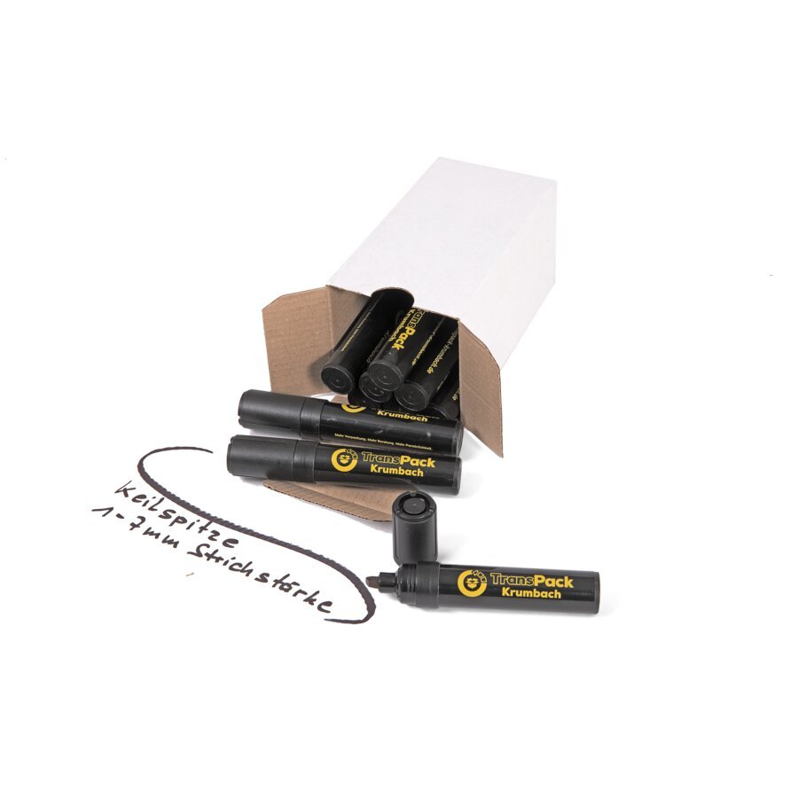 Dank Keilspitze sind individuelle Strichbreiten mglich