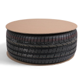 Zuschnitt aus Wellpappe 1-wellig rund 200 mm