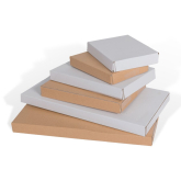 Briefkarton 345 x 245 x 25 mm braun