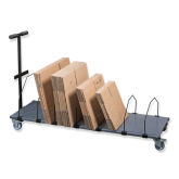 Fahrbares Magazin f�r Kartons