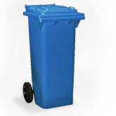 M�lltonne blau 120 ltr