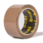 Paketband PP extra leise bonitape 315 50 mm braun