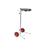 Mobiler M�llsackhalter 70 - 120 ltr verzinkt schwarz