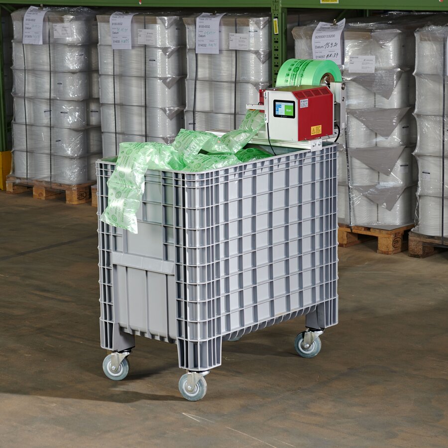 CIRRUS EasyBox f�r den Transport von Luftpolstern, optional sensorgesteuert