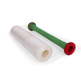 Abroller f�r kernlose Stretchfolie 2-teilig