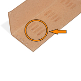 Kantenschutzleiste als Winkel 100 x 50 x 50 mm selbstklebend