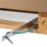 Palettiernadel aus Aluminium mit 2 Einkerbungen