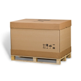 Palettencontainer 5-teilig mit IPPC-Palette 772 x 585 x 642 mm