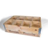 Holzteiler f�r Aufsatzrahmen 8er Gefache komplett