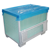 Folienhaube f�r Gitterbox 1230 x 830 mm