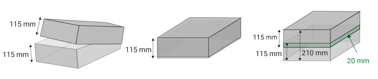 Höhenvariabler Stülpdeckelkarton