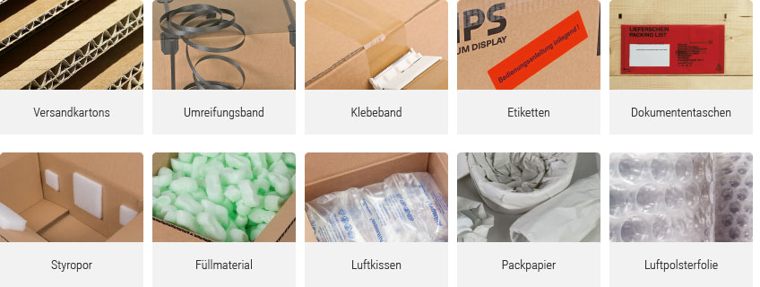 Verpackungsmaterialien